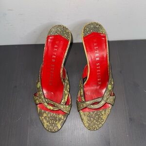 Y2k Walter Steiger designer heels